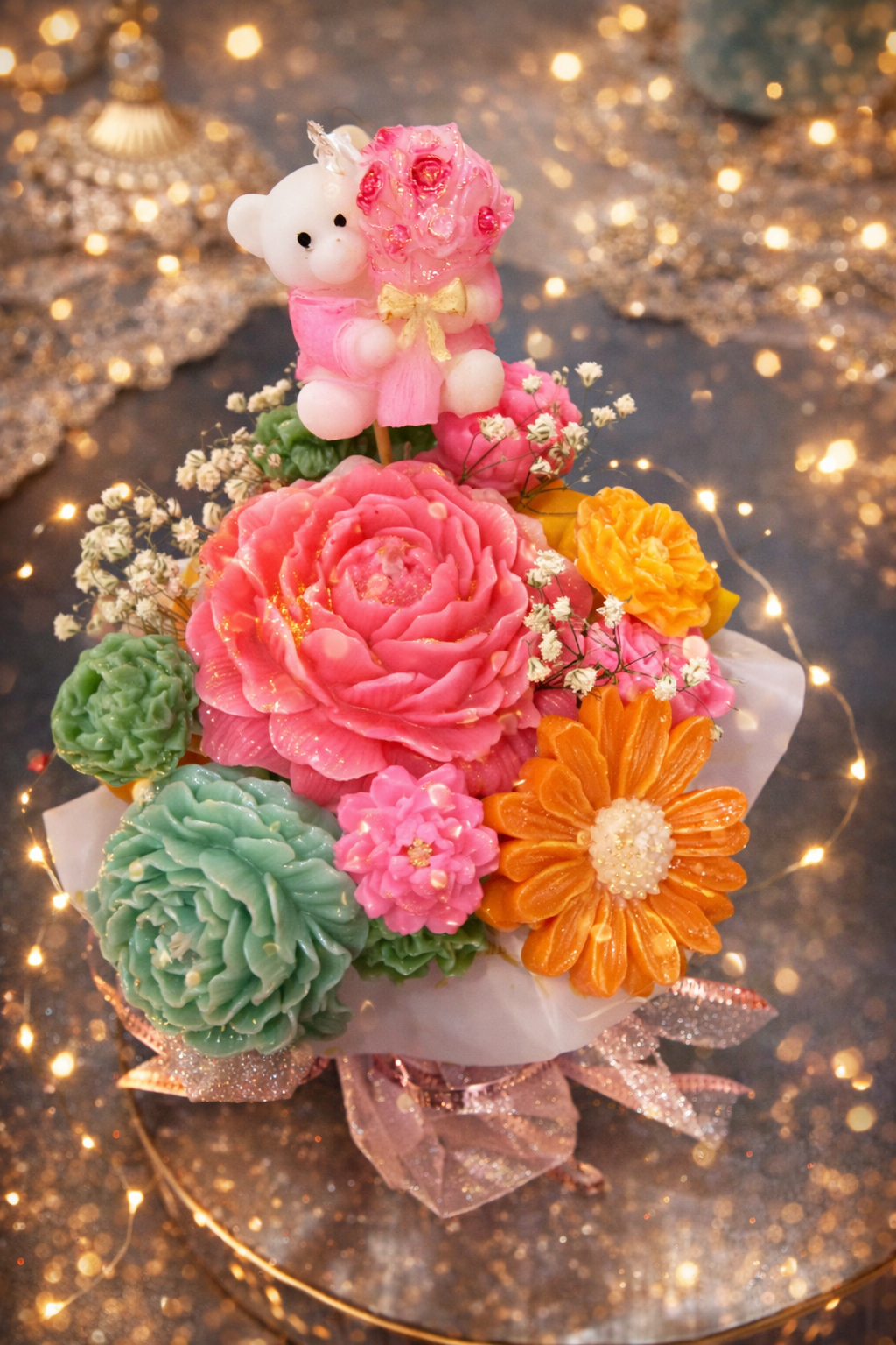 Wax Flower Bouquets