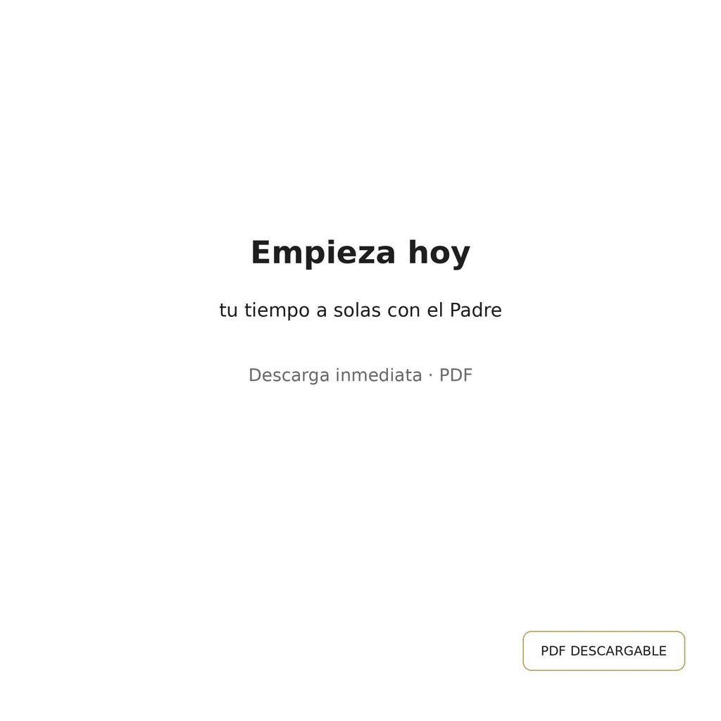 Devocional “A Solas con Dios” – Volumen 1  "Un encuentro diario con el Padre"