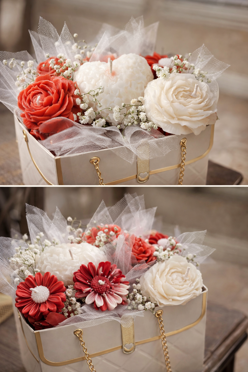 Wax Flower Bouquets