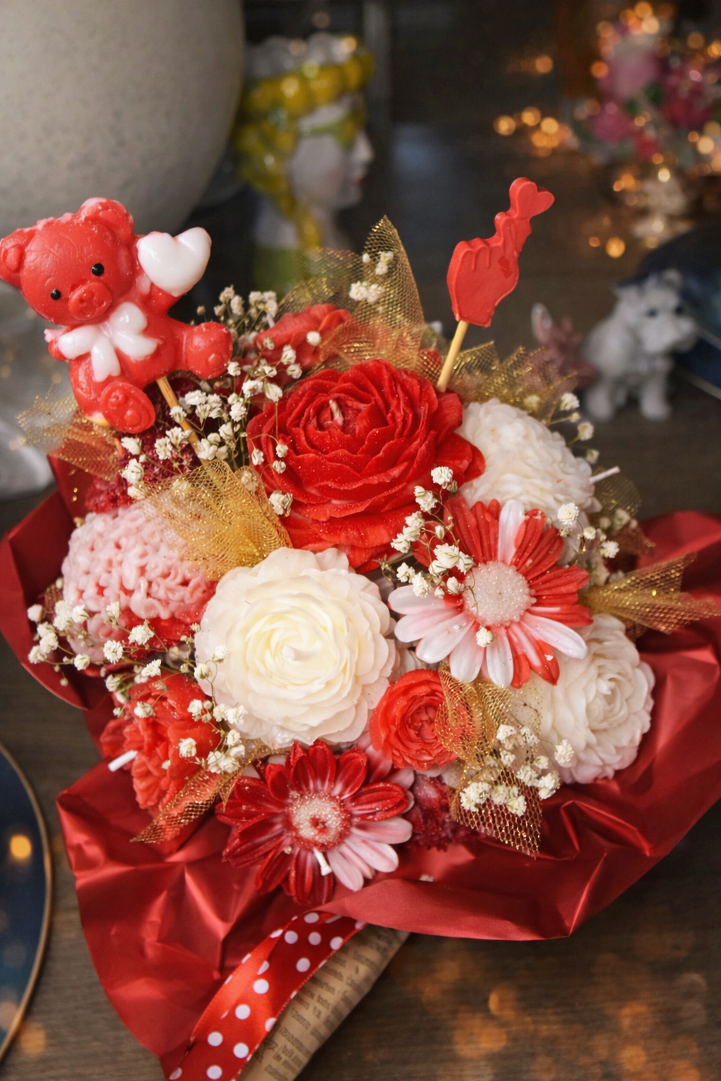 Wax Flower Bouquets