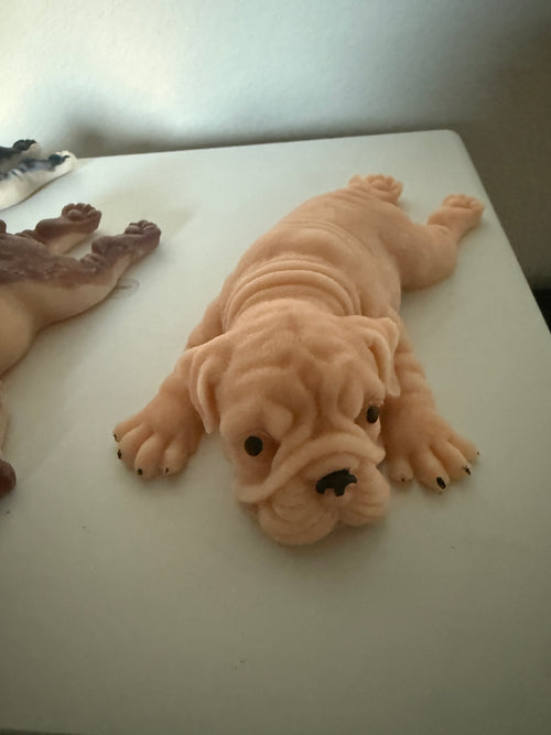 Dog Wax Candle | Handcrafted Decorative Candle