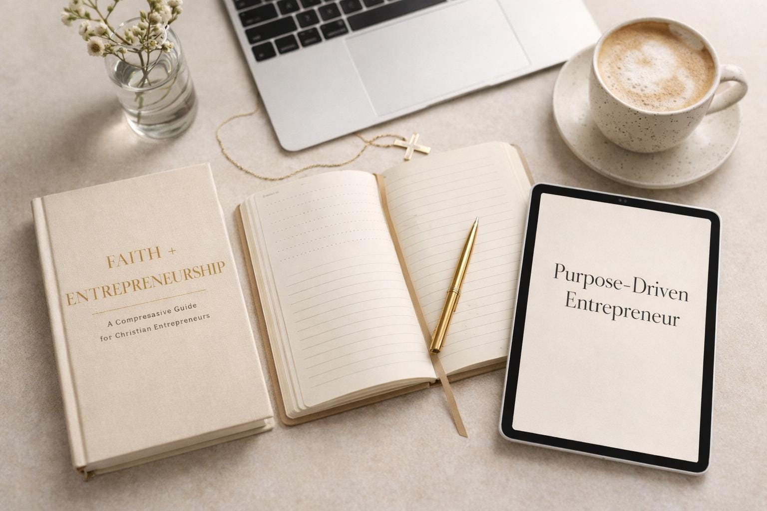 Fe y Emprendimiento.  Construye con Propósito. Lidera con Integridad.