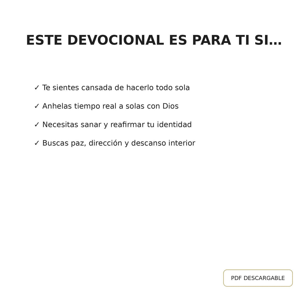 Devocional “A Solas con Dios” – Volumen 1  "Un encuentro diario con el Padre"