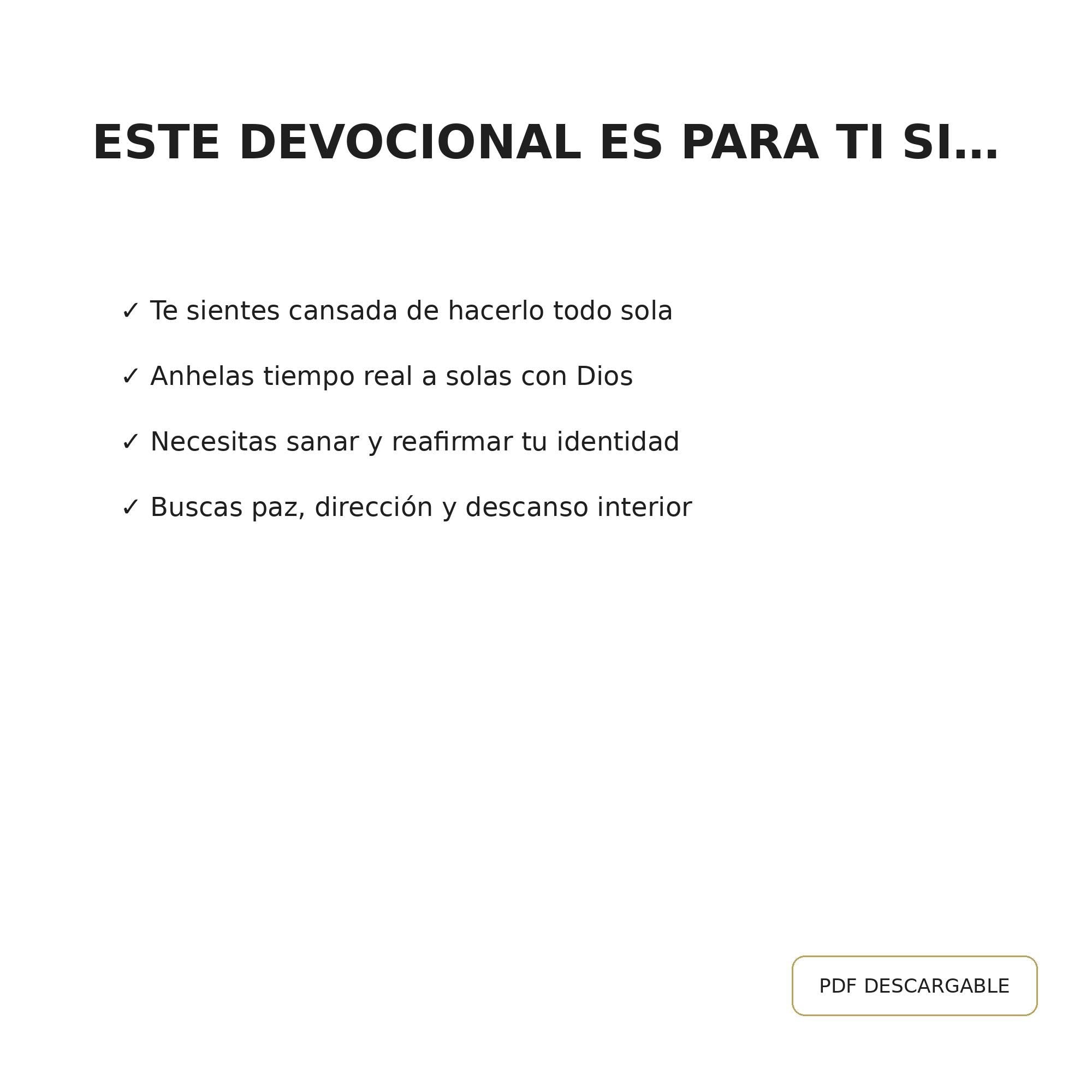 Devocional “A Solas con Dios” – Volumen 1  "Un encuentro diario con el Padre"